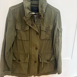 J. Crew Khaki Utility Jacket